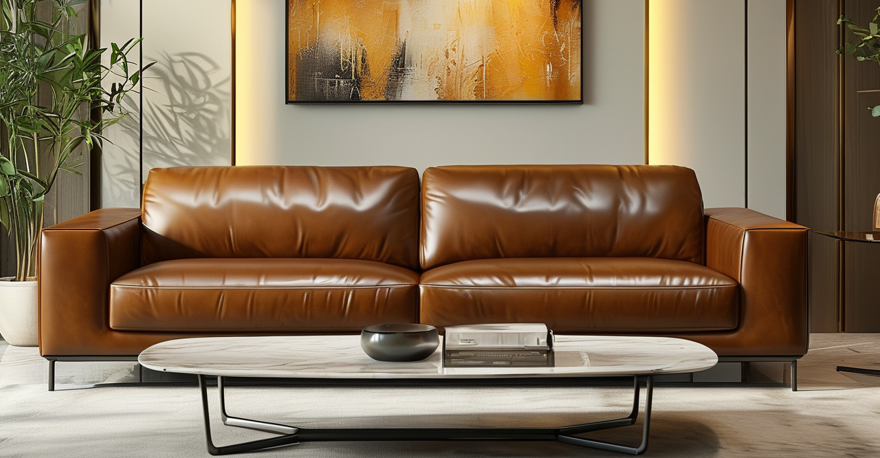 Pu Leather sofa