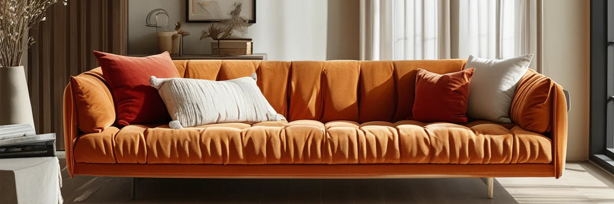 Clean Fabric Sofa