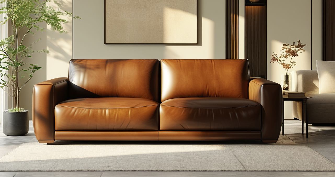 Decorate Brown Sofa