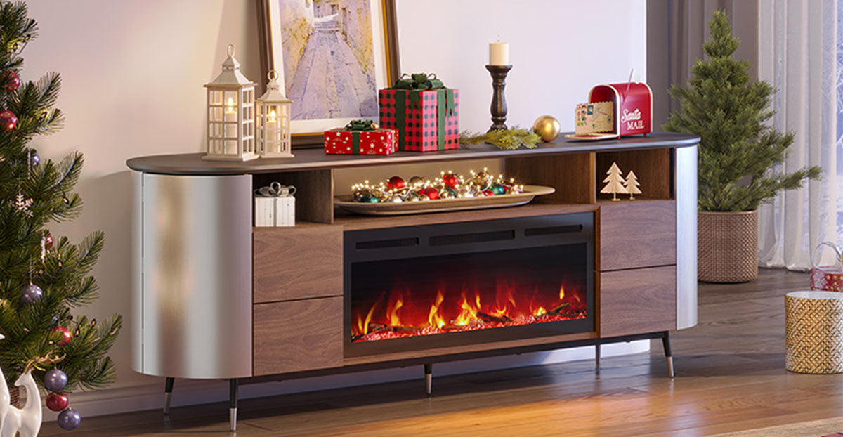 Fireplace TV Stand