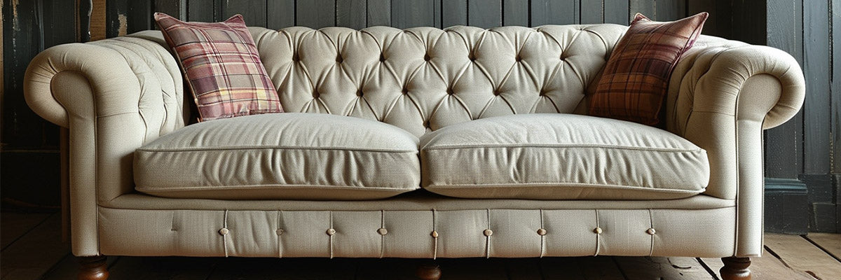 Upholster Chesterfield Sofa