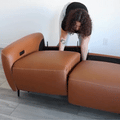 V,Top-Grain Leather