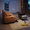 V,{Top-Grain Leather?Three-Seat}