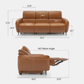 V,{Top-Grain Leather?3-Seat}