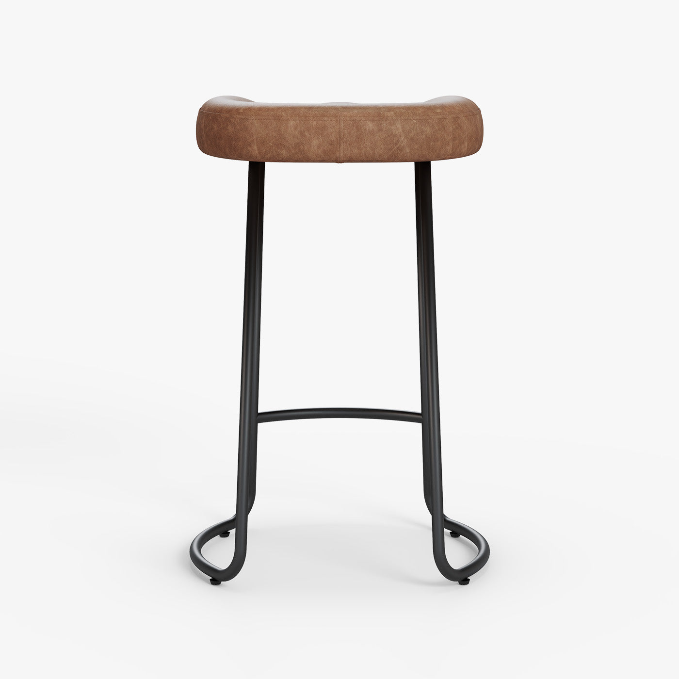 Smith Industrial Bar Stools Seats (Set of 2)