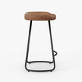 Smith Industrial Bar Stools Seats (Set of 2)
