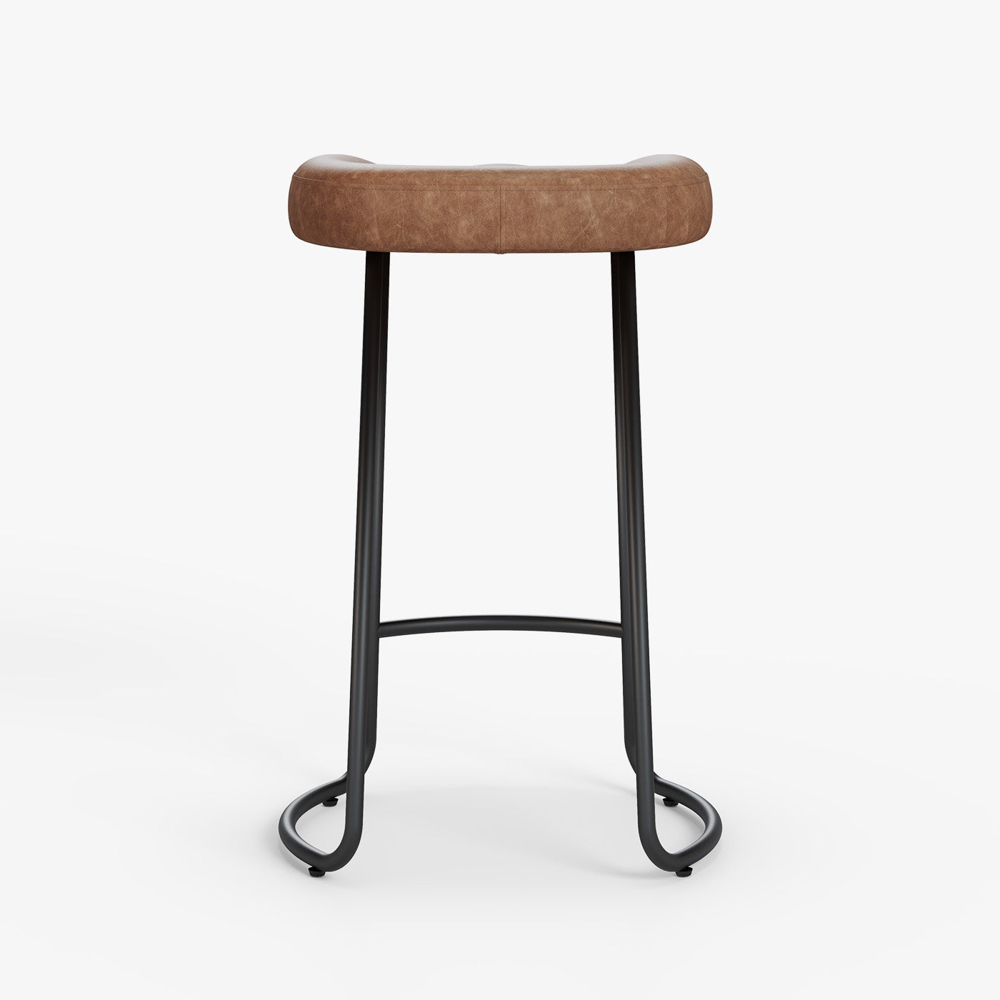 Smith Industrial Bar Stools Seats (Set of 2)