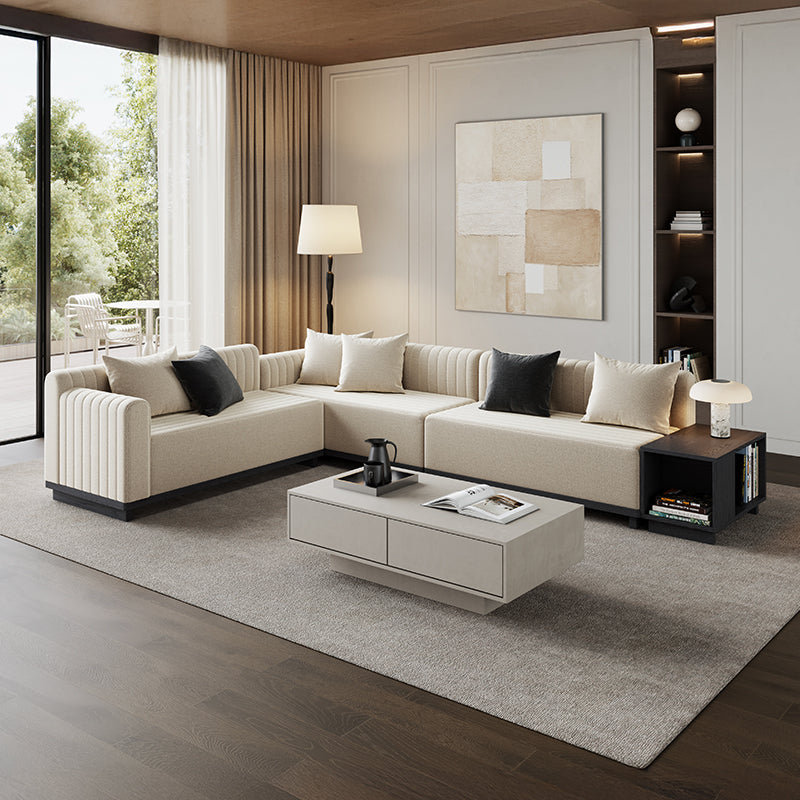 V,{L-Shape (6-Seater)}