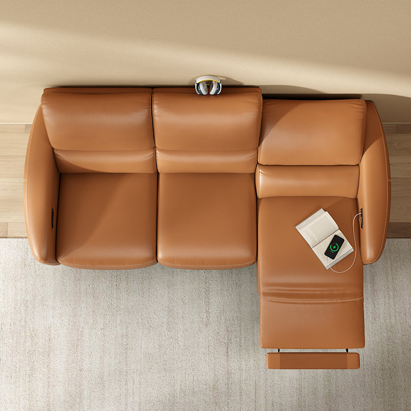 V,{Top-Grain Leather?3-Seat}
