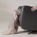 Single Power Zero Gravity Recliner Chair – Black-Brown