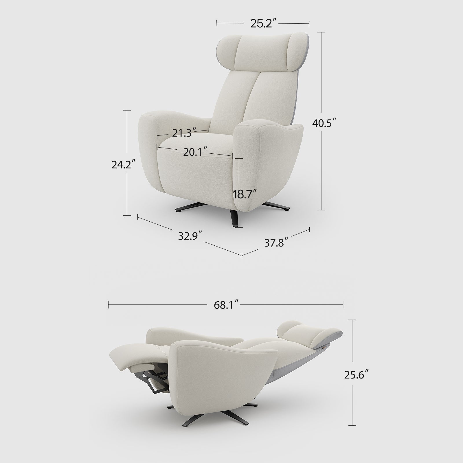 V, White-Gray