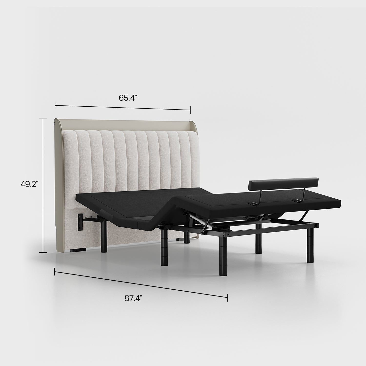 V,Bed & Headboard Set