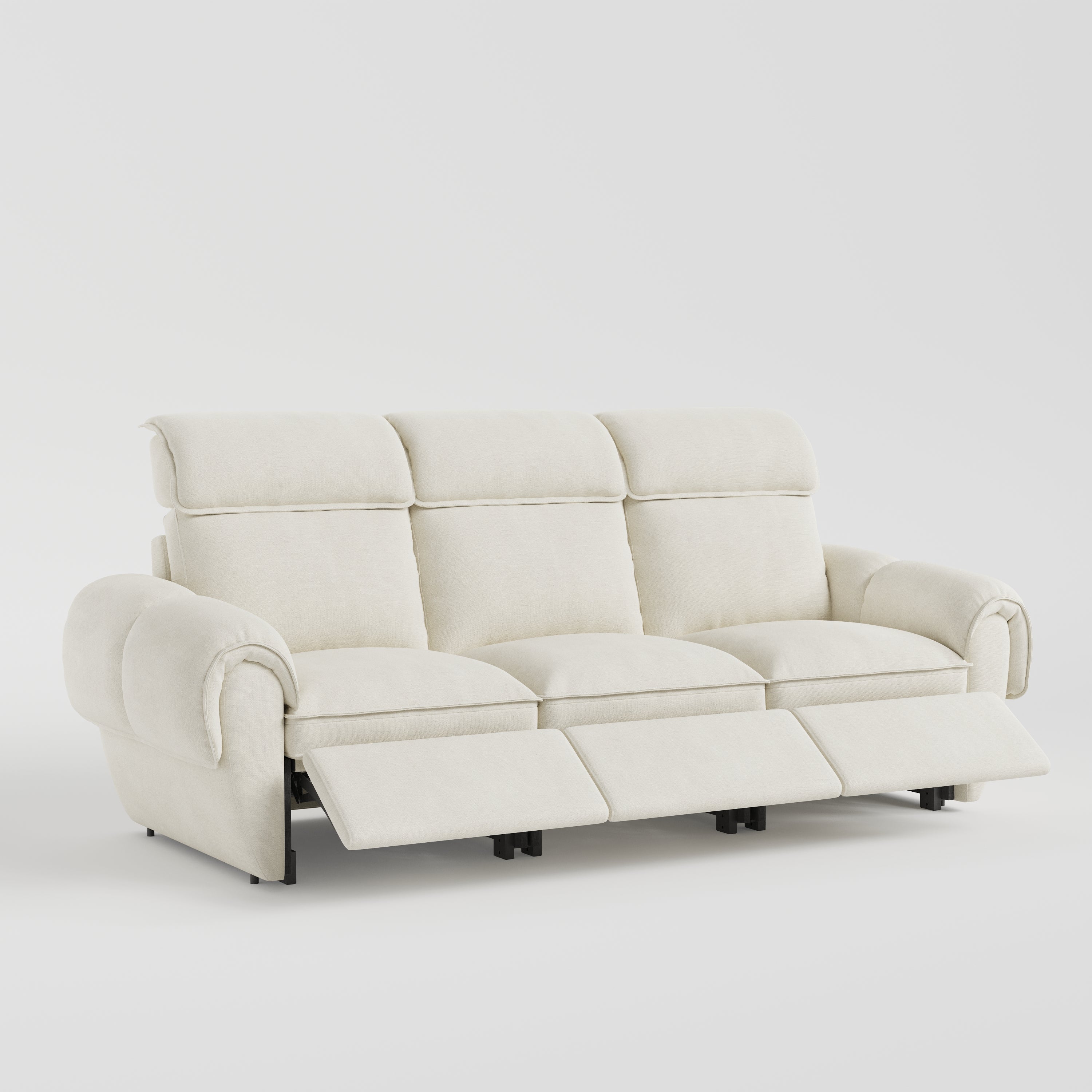 CloudCubo 3-Seat Modular Sofa Sectional Reclining Sofa