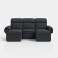 CloudCubo 5-Piece U-Shape Zero Wall Hugger Sectional Sofa