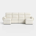 CloudCubo 6-Piece U-Shape Zero Wall Hugger Sectional Sofa
