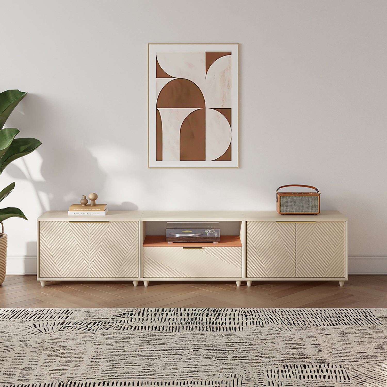 V,{Beige?Standard?88.6"}