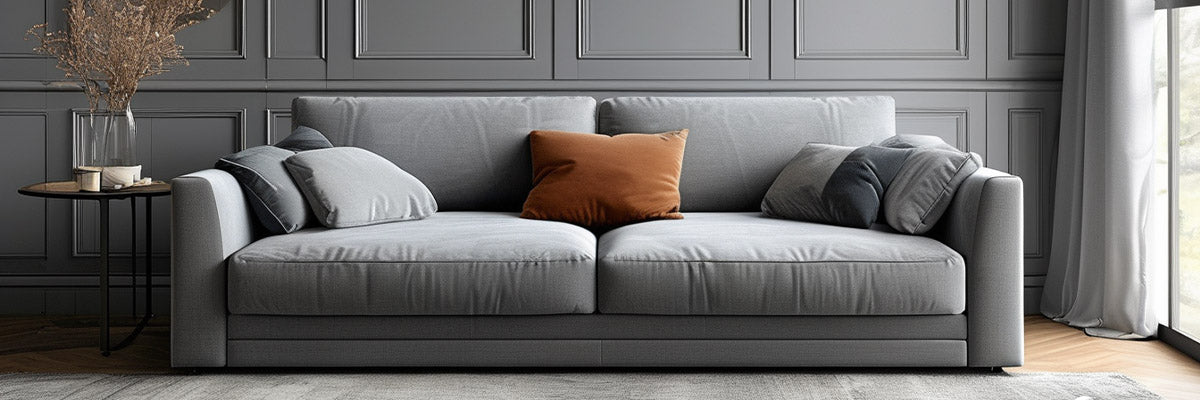 Cushions Go with  Grey Sofa