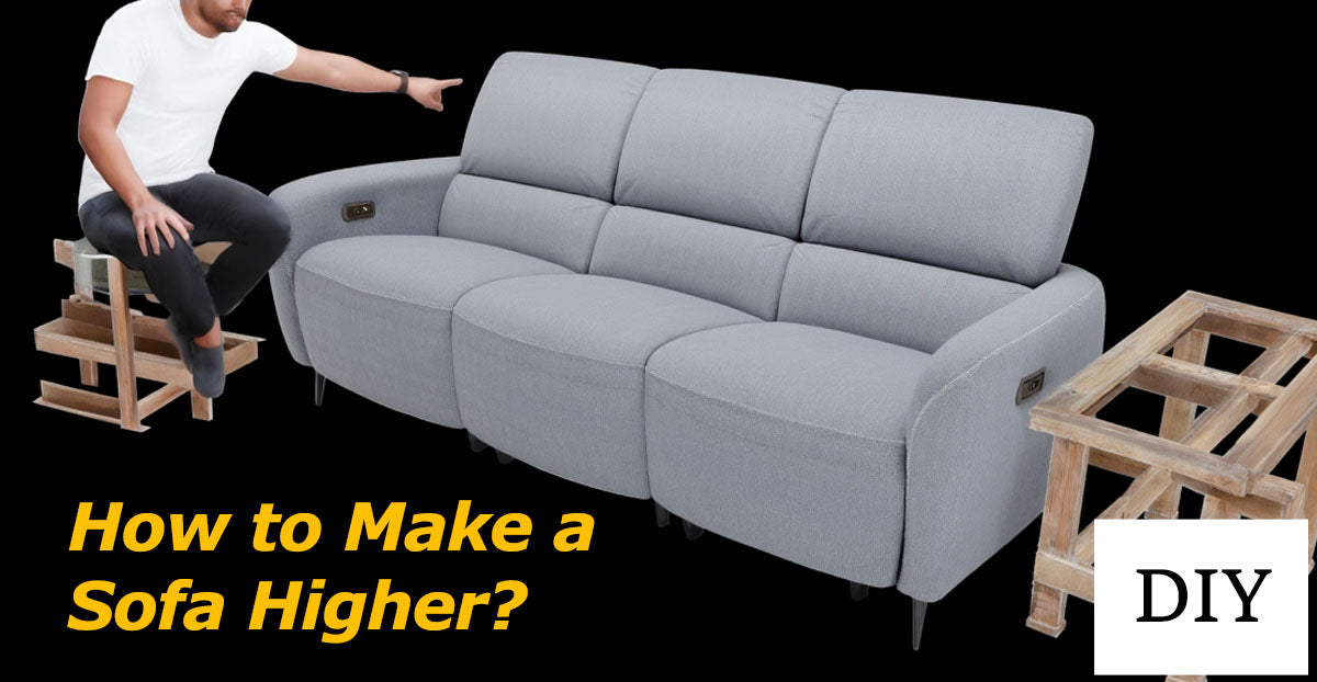 make sofa higher