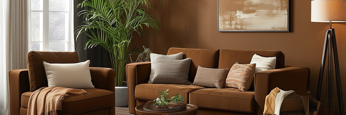 Paint Colors with brown furniture