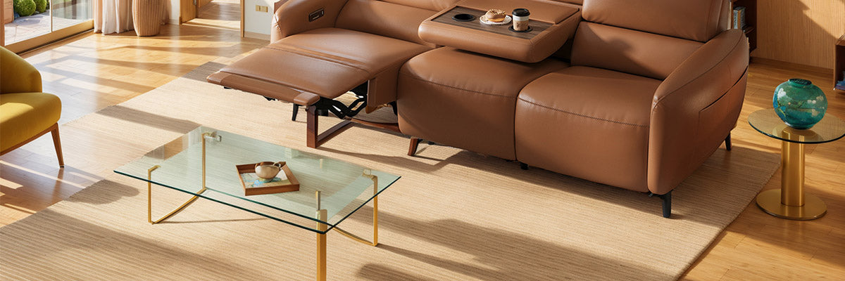 Perfect Rug Color for Tan Couch