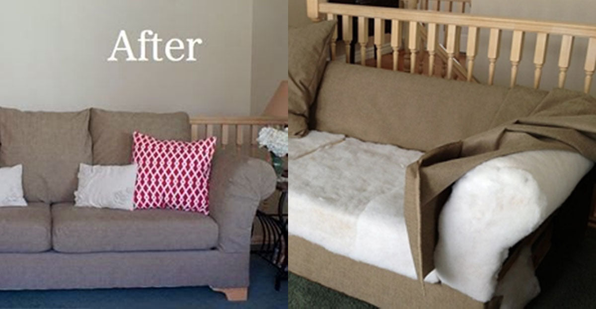 Reupholster Couch with Cushions