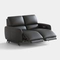 V,{Top-Grain Leather-Black?Loveseat}