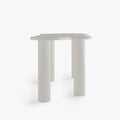 Elina Nordic 4-Leg Dining Table with Irregular-Shaped Tabletop