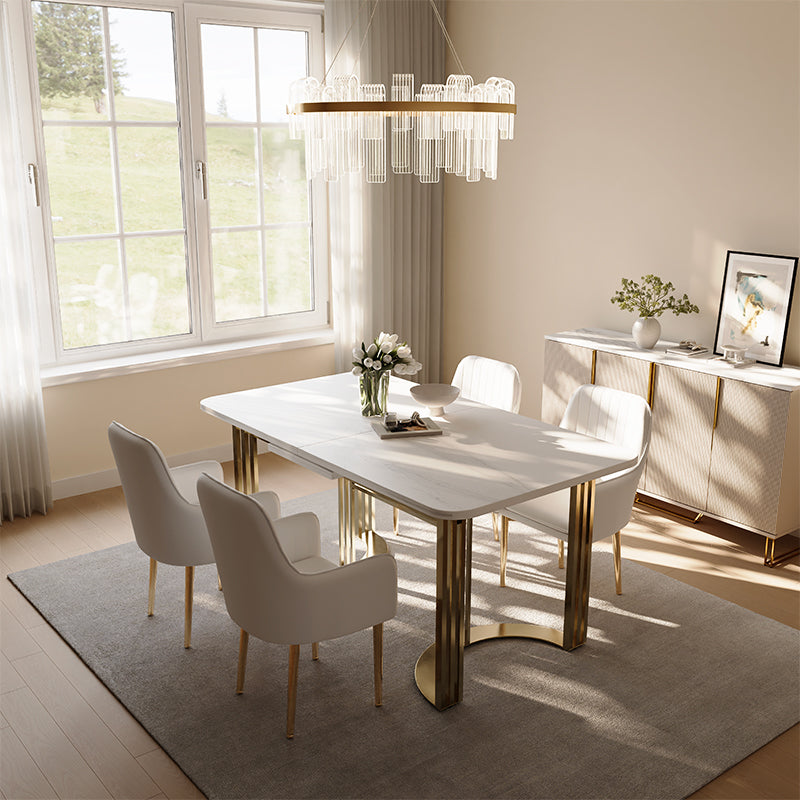 Eden Common Luxury Extendable Dining Table for 4-6 Persons