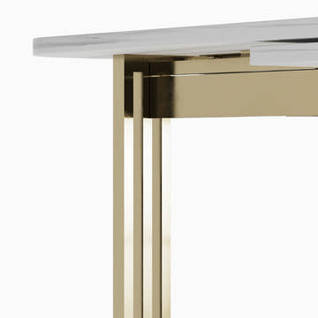 Eden Common Luxury Extendable 63 inch -78.7 inch White Rectangular Dining Table Set with 4 Chairs