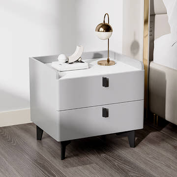 V,{Set B (with gray nightstands)}
