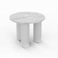 Kelly Nordic Round Dining Table with 3 Legs