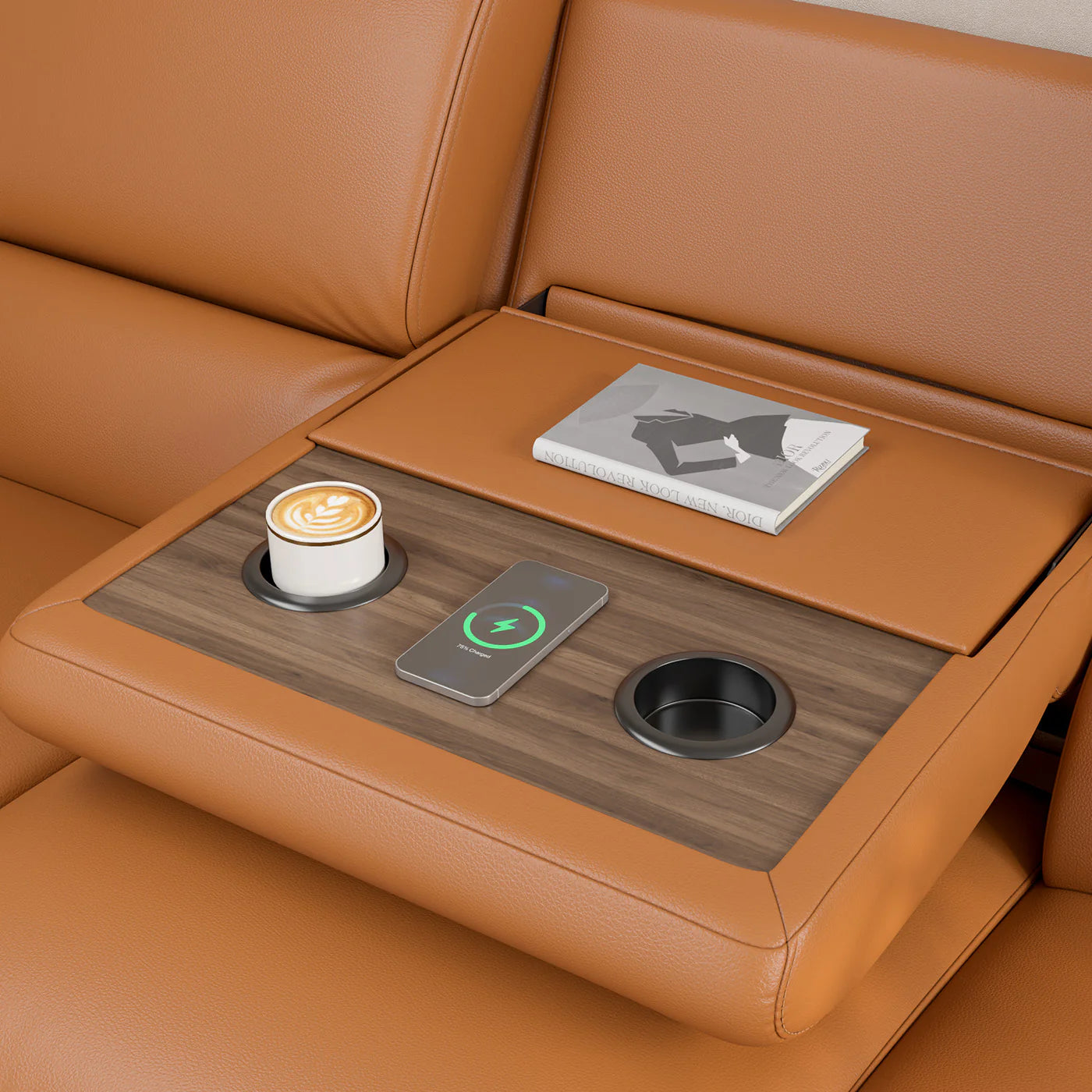 V,{Top-Grain Leather?3-Seat}