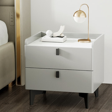 V,{Set B (with gray nightstands)}