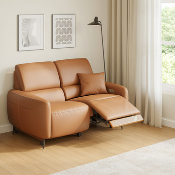 V,{Top-Grain Leather?Loveseat} 