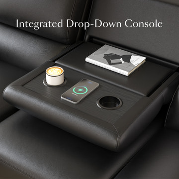 V,{Top-Grain Leather-Black?3-Seat}