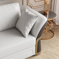 V,3-Seater (2 Throw Pillows)