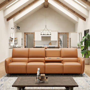 V,{Top-Grain Leather?4-Seat}