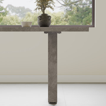 Todd Japandi Gray Wooden Rectangular 67