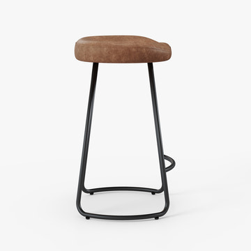 Smith Industrial Bar Stools Seats (Set of 2)