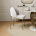 Sophie Common Luxury Cotton Linen Dining Chair for Relaxing Upholstered Table