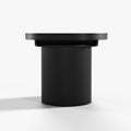 George Modern Black Oval & Round Extendable Dining Table for Small Spaces