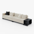 V,{I-Shape (4-Seater)}