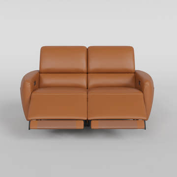 V,{Top-Grain Leather?Loveseat} 