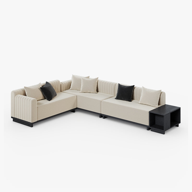 V,{L-Shape (6-Seater)}