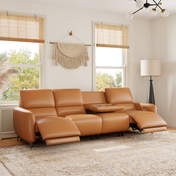 V,{Top-Grain Leather?4-Seat}