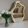 Elina Nordic Vanity Table with LED Mirror and Drawers