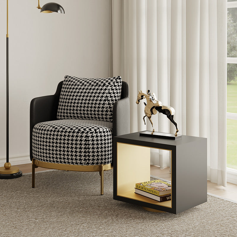 George Modern Houndstooth Pattern Living Room Chair