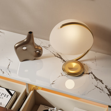 GlowStream Extendable TV Stand & Cassandra Sideboard Set