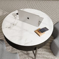 Thomas Modern Lift-Top Coffee Table with Storage and Ottoman