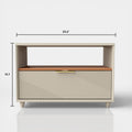 Solmere Single Drawer Media Unit